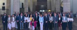 Catalina García ha participado en Antequera el acto de entrega a municipios de los Planes Municipales contra el Cambio Climático.